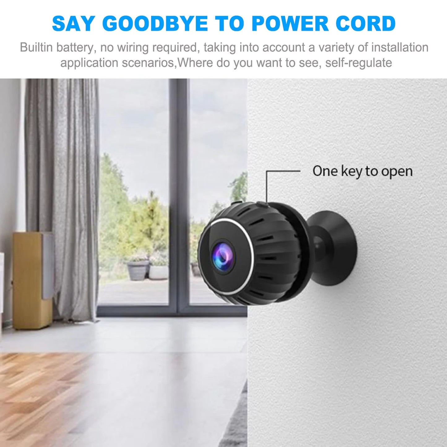 Compact Wireless Spy Cam HD 1080P WiFi DVR - Smart Shopper