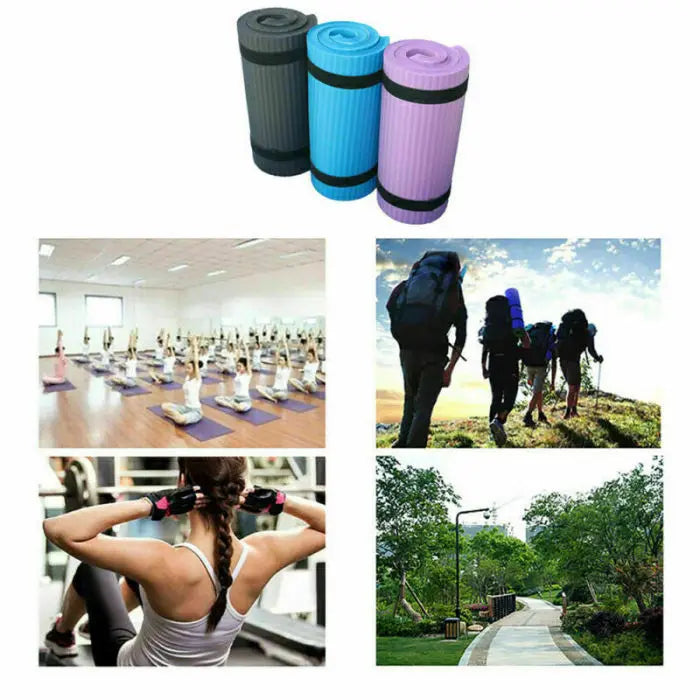 25*60*1.5cm Exercise Yoga Kneeling Mat Mini Non Slip Auxiliary Exercise Fitness Pilates Mat Foldable Portable Yoga Knee Mat