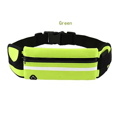 Running Pouch Belt Waist Pack Bag Workout Fanny Pack Jogging Pocket Belt Travelling Money Cell Phone Holder For Fitness Yoga