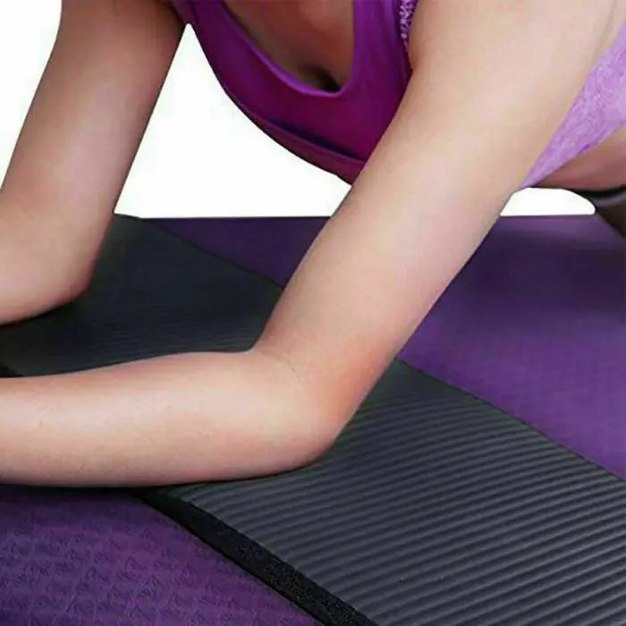 25*60*1.5cm Exercise Yoga Kneeling Mat Mini Non Slip Auxiliary Exercise Fitness Pilates Mat Foldable Portable Yoga Knee Mat