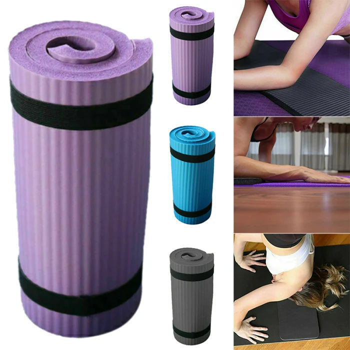 25*60*1.5cm Exercise Yoga Kneeling Mat Mini Non Slip Auxiliary Exercise Fitness Pilates Mat Foldable Portable Yoga Knee Mat