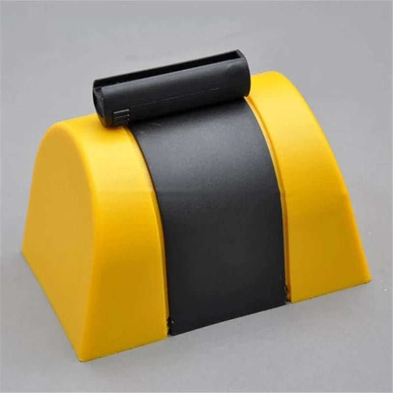 5-10m Belt Length Wall Mounted Retractable Belt Barrier With Yellow / Black Striped Caution Belt for Separated Region