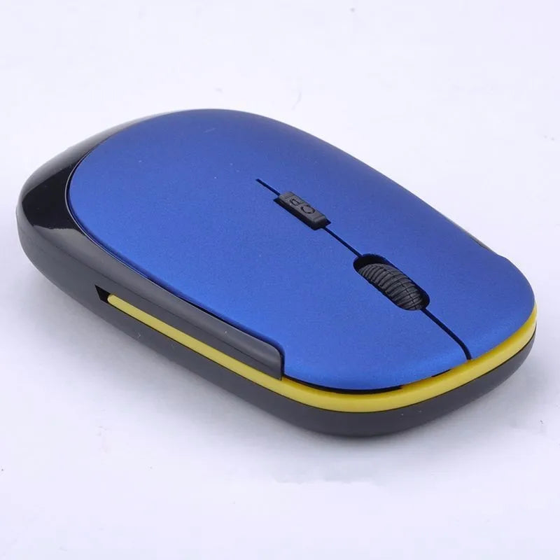 "Fashionable U-Shaped Wireless Mouse | 2.4GHz Optical Mouse with 1600DPI | Ideal for Computers & Laptops"