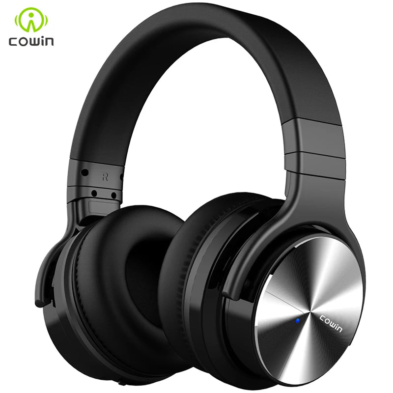 Cowin E7PRO Active Noise Cancelling Headphones Wireless Bluetooth Headset HiFi Stereo Headphones with Microphone