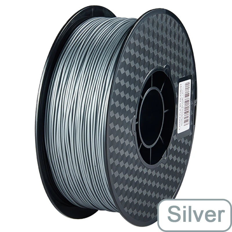 3D Printing Filament PLA 1kg 500g 250g Basic PLA Filament 1.75mm FDM Printer Plastic Material 3D Filament Silver Black Marble