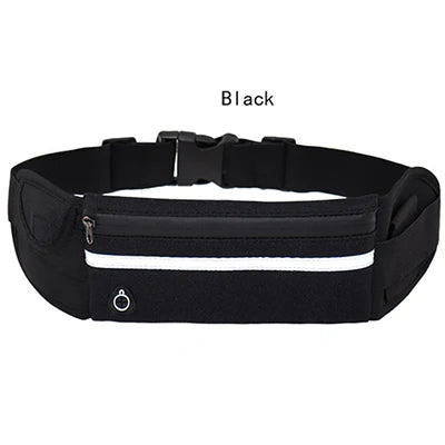 Running Pouch Belt Waist Pack Bag Workout Fanny Pack Jogging Pocket Belt Travelling Money Cell Phone Holder For Fitness Yoga