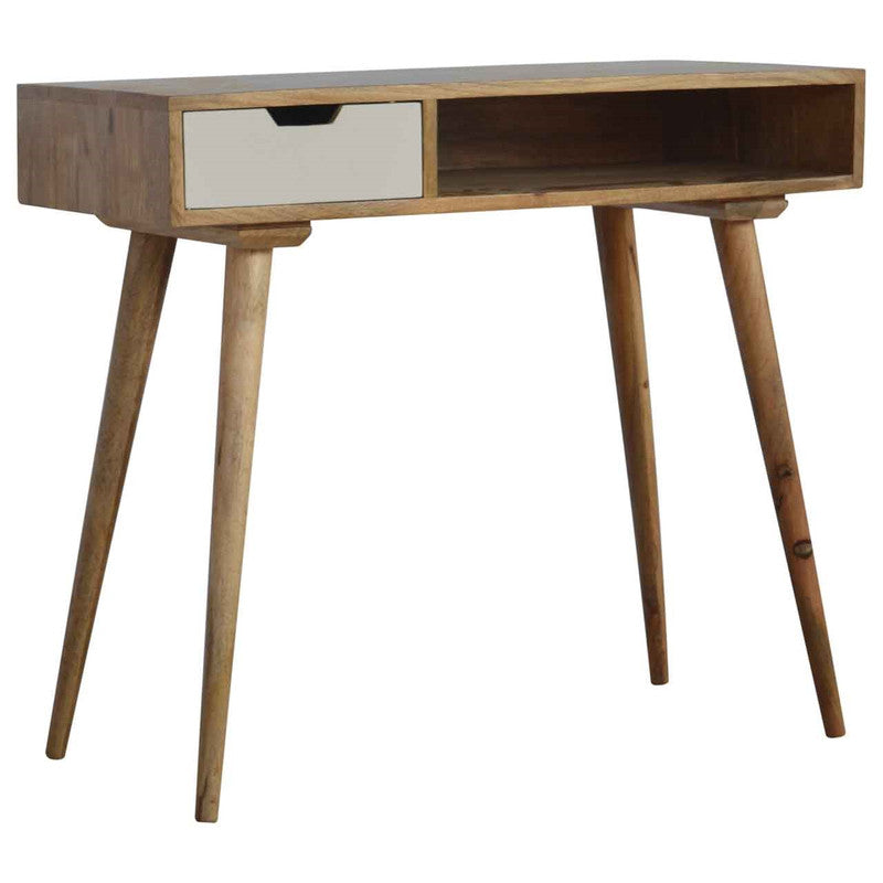 Writing Desk with Hand Painted Drawer - Smart Shopper