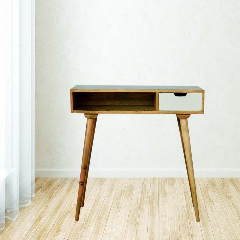 Writing Desk with Hand Painted Drawer - Smart Shopper