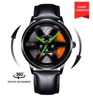 3D Dynamic Rim Men's Watch - Smart Shopper