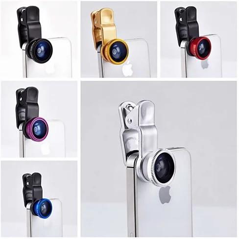 3-in-1 Universal Clip on Smartphone Camera Lens - 6 Colors - Smart Shopper