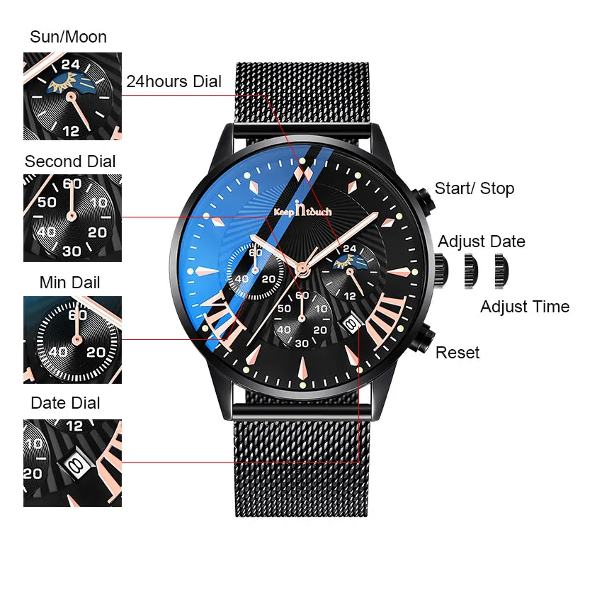 Active Men's Sport Watches - Smart Shopper