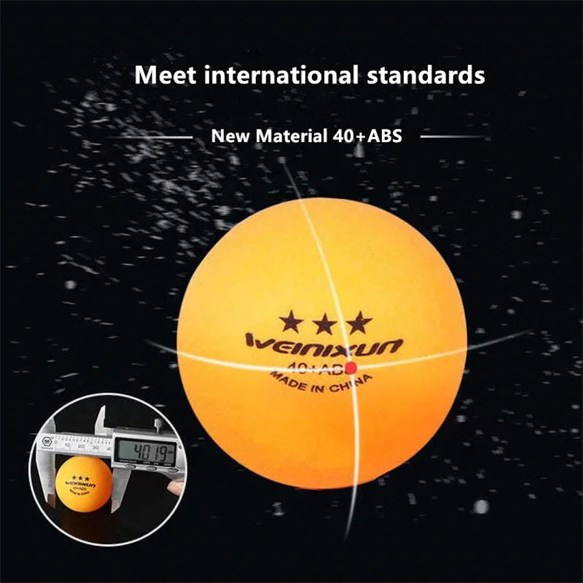 New 3-star Table Tennis Balls New Material A40 High-elastic Durable Training Table Tennis Bals Ping-Pong Balls