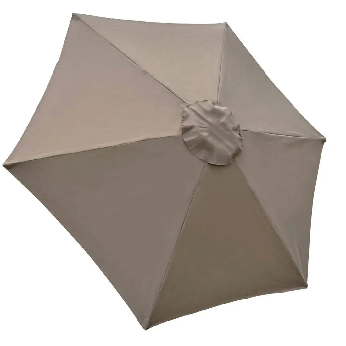 2/2.7/3M Parasol Sunshade Umbrella Cover UV Protection Waterproof Outdoor Canopy Replaceable Cloth Without Stand