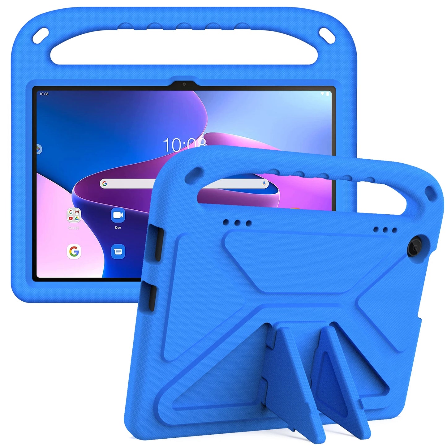 "Shockproof Armor Stand Kids Tablet Case | For iPad Air (10.2''-11'') & Pro (9.7''-10.9'') | Compatible with 7th-10th Generation"