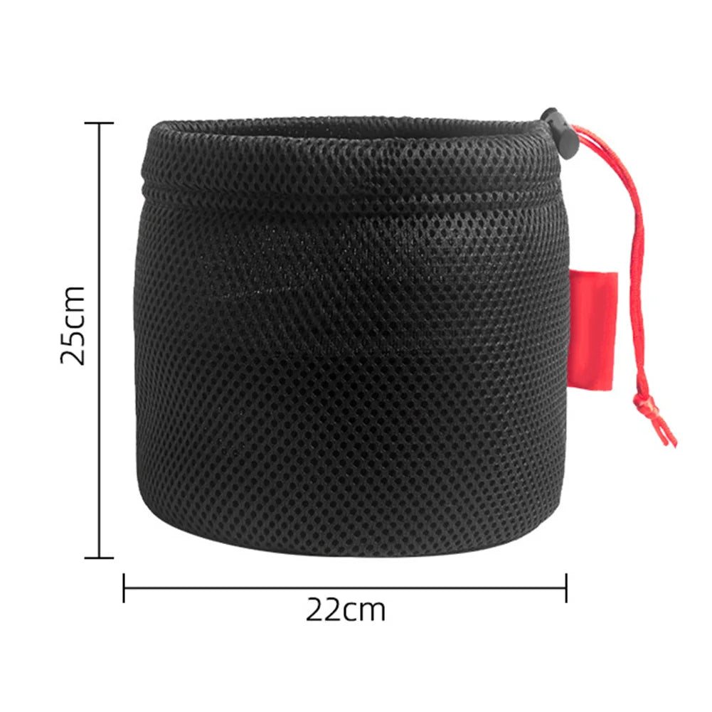 Bag Mesh Bag Mesh Pouch Pot Breathable Camping Lightweight Mesh Bag Storage Bag Various Sizes Anti-collision Bag