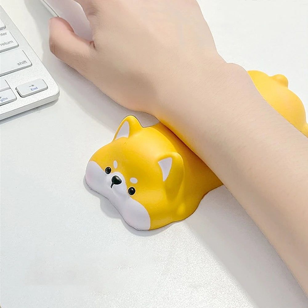 New Cute Panda Wrist Rest Support For Mouse Pad Computer Laptop Arm Rest For Desk Ergonomic Kawaii Slow Rising Squishy Toys 1PC