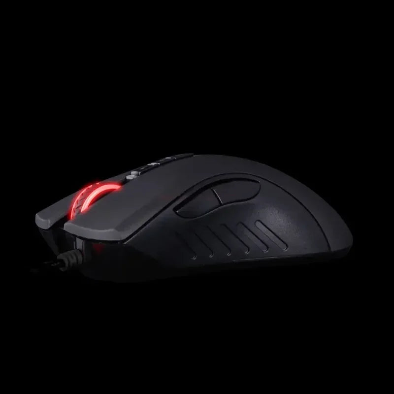 "A4tech Bloody A91 Wired Gaming Mouse | Instant Macro, Io1.1 Optical Engine, 8 Programmable Buttons"