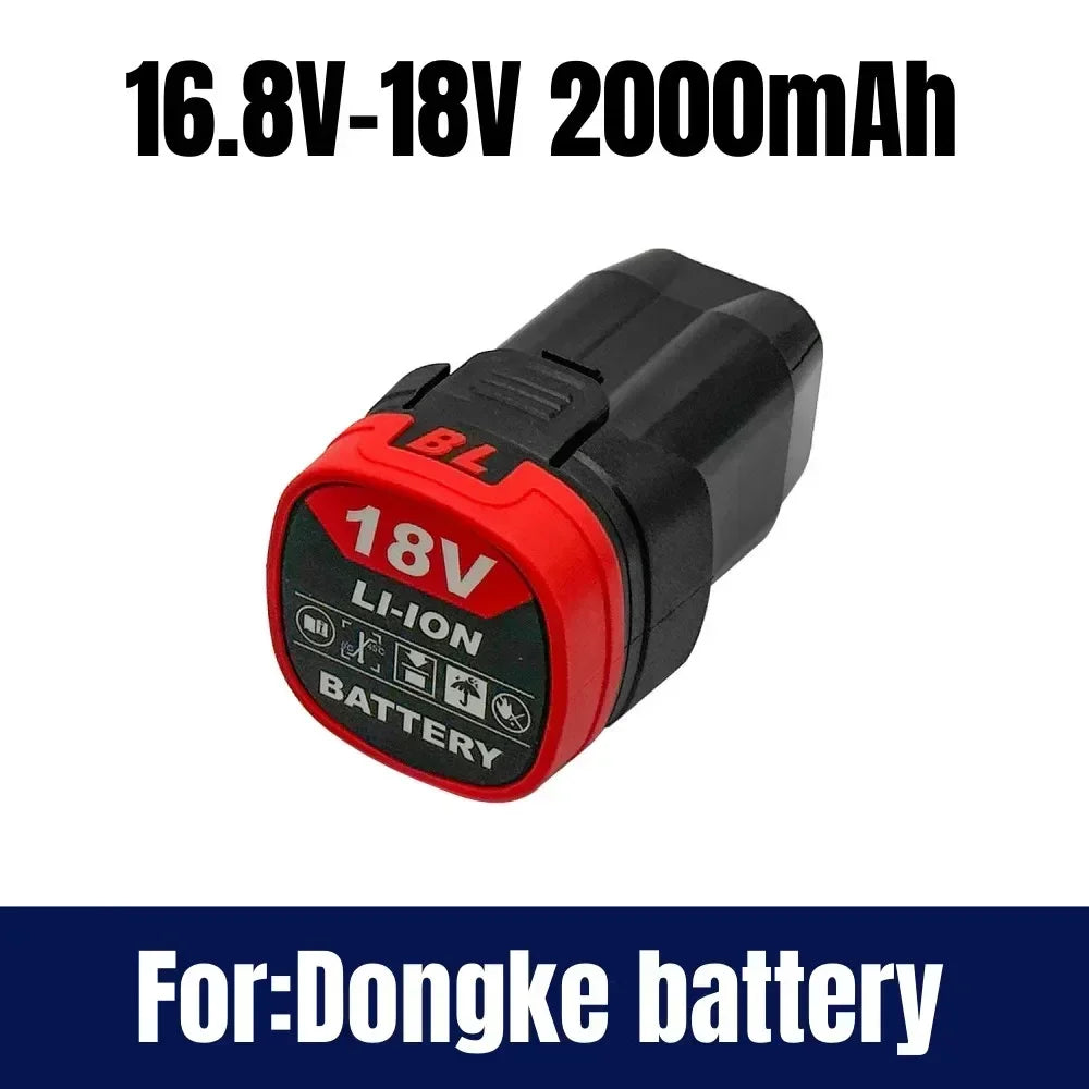 100%New Battery 18V 2000mah  for Dongke JAVN Battery, Brushless Small Steel Gun, Starter, Brushless Lithium Battery Starter