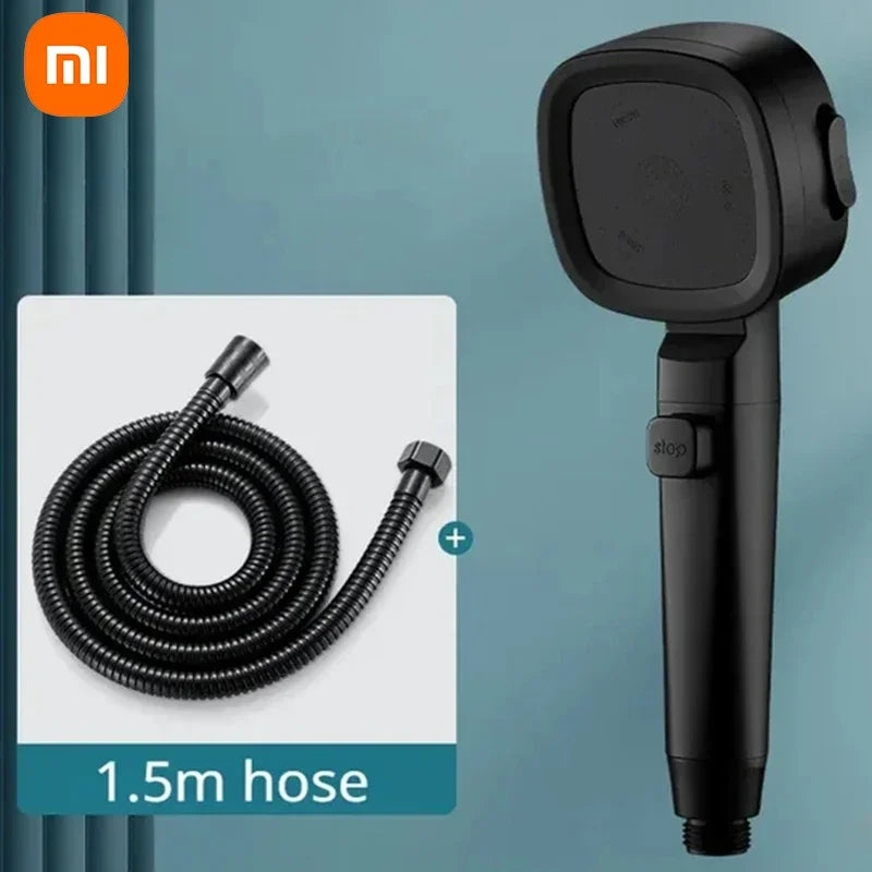 Xiaomi High Pressure Shower Head Water Saving 3-Modes Shower Heads Hanging Adjustable Water Massage Sprayer Bathroom 2025 New