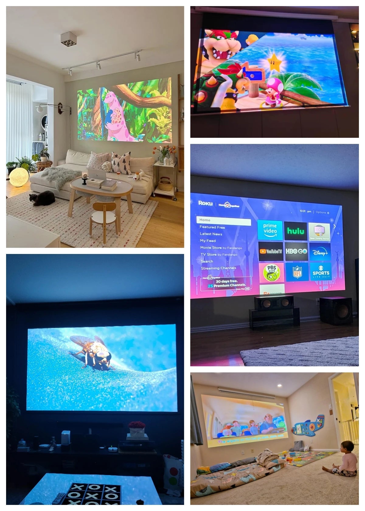 portable 4k projector [Netflix Official Licence] 5G WiFi Mini projector Dolby Android 11 beam Projector Home Theater Google Play