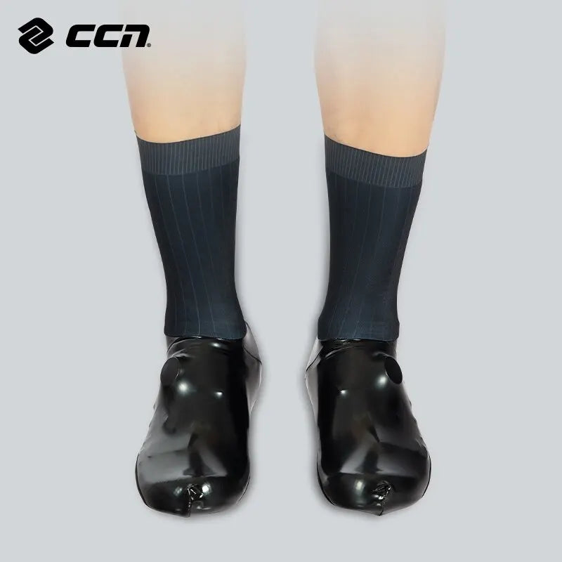 CCN Shoe Cover Windproof And Waterproof Lightweight Rubber Elastic Shoec Cover Road Bike Shoe Protective Cover High Quality