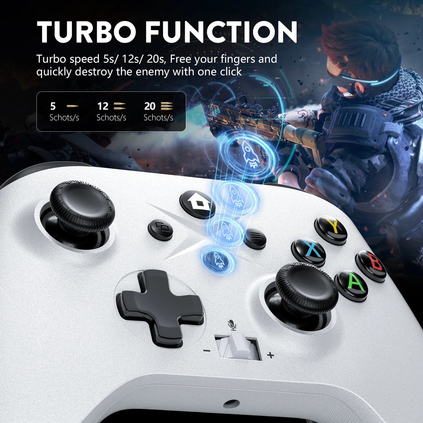 For XBOX ONE ,XBOX SERIS S,X Game Controller  2.4 G Wireless PC CONTROL Windows 7/8/10