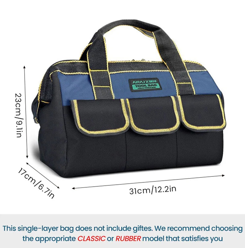 AIRAJ 1680D Multifunctional Tool Bags  Oxford Cloth Electrician Bags Waterproof and Wear-Resistant High Capacity Storage Bags