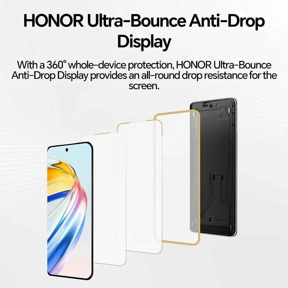 Global Version HONOR Magic 6 Lite 5G Smartphone Fast Charging 6.78 ''1.5k Super Clear Screen 108MP Camera Snapdragon 6 Gen 1