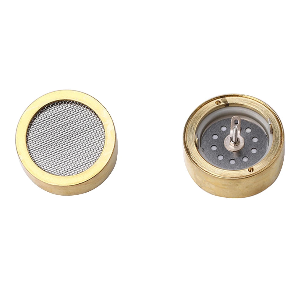 Aluminum Alloy Condenser Microphone Cartridge Capsule Replacement 25mm Large Diaphragm Mic Electric Instrument Parts