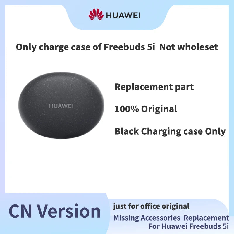 100% Original Part Replacement For Huawei FreeBuds 5i Wireless Bluetooth Headphone Single Left Right Or Charging Case Part