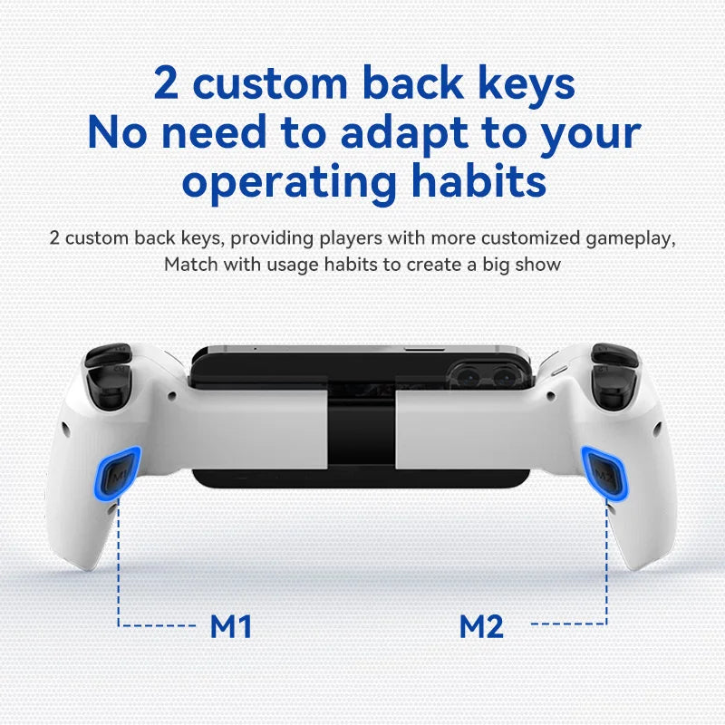 D9 Mobile Game Controller Telescopic Gamepad phone gamepad For Android IOS PS3 PS4 Switch ios  with Turbo/6-axis /Vibration