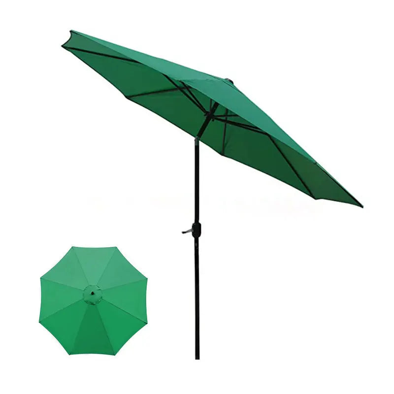 2/2.7/3M Parasol Sunshade Umbrella Cover UV Protection Waterproof Outdoor Canopy Replaceable Cloth Without Stand