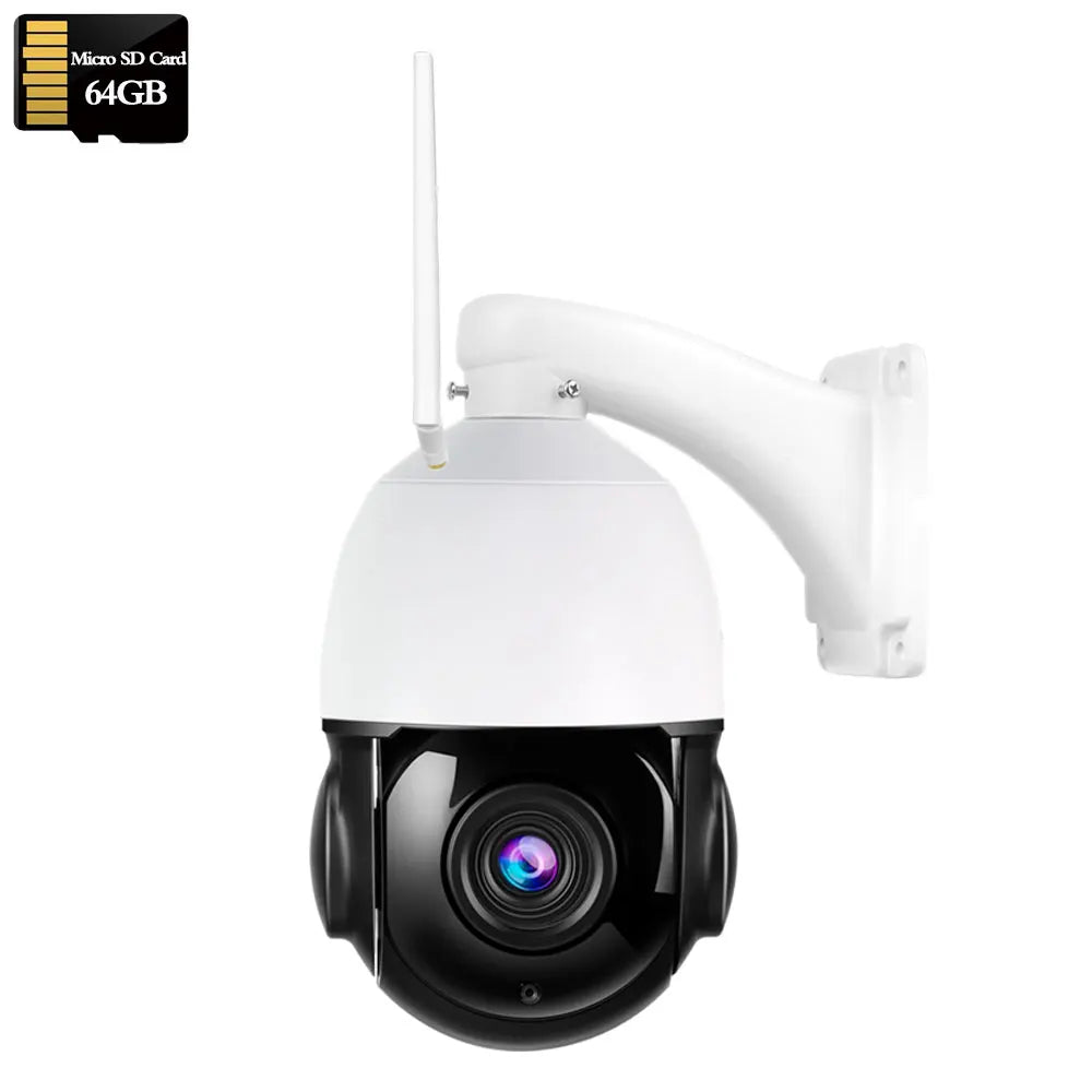 RU.Sony415 4K 8MP 3G 4G SIM Card Wireless Security IP Cam Wifi PTZ Dome 30X Auto Zoom 5MP POE Two Way Audio Human Tracking