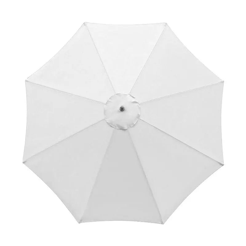 2/2.7/3M Parasol Sunshade Umbrella Cover UV Protection Waterproof Outdoor Canopy Replaceable Cloth Without Stand