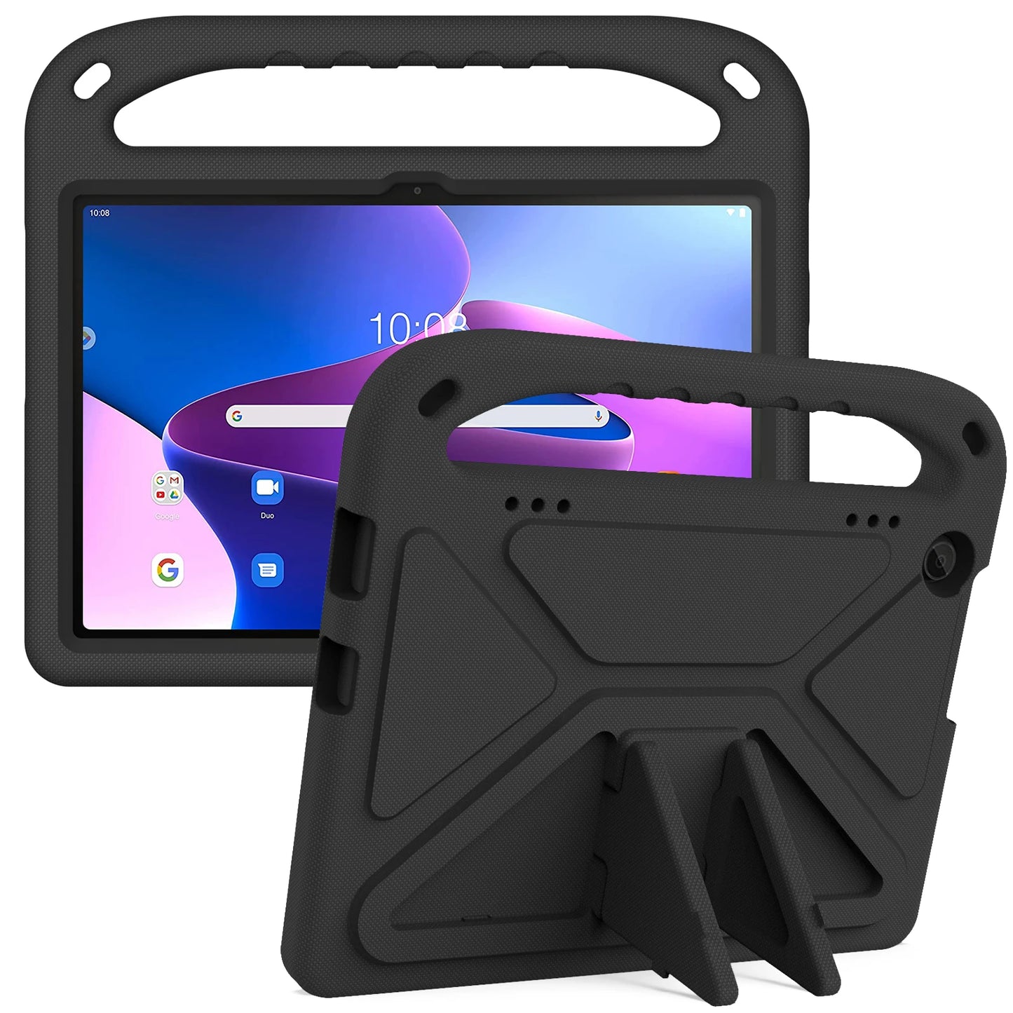 "Shockproof Armor Stand Kids Tablet Case | For iPad Air (10.2''-11'') & Pro (9.7''-10.9'') | Compatible with 7th-10th Generation"