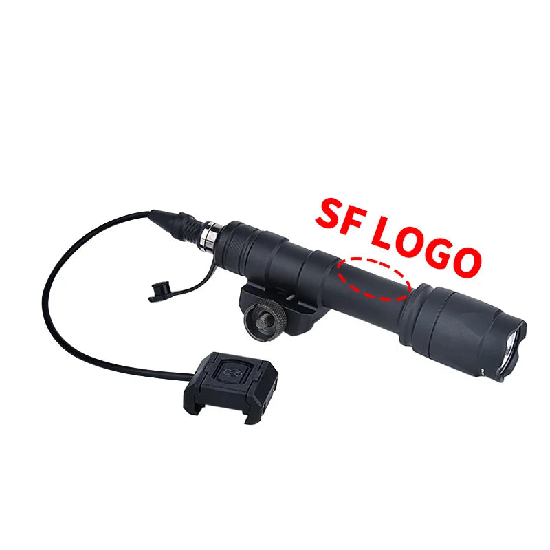 WADSN Tactical Surefir M600 M300 Airsoft Flashlight Scout Light modbutton switch Mlok Keymod Rifle White LED Hunting Weapon Lamp