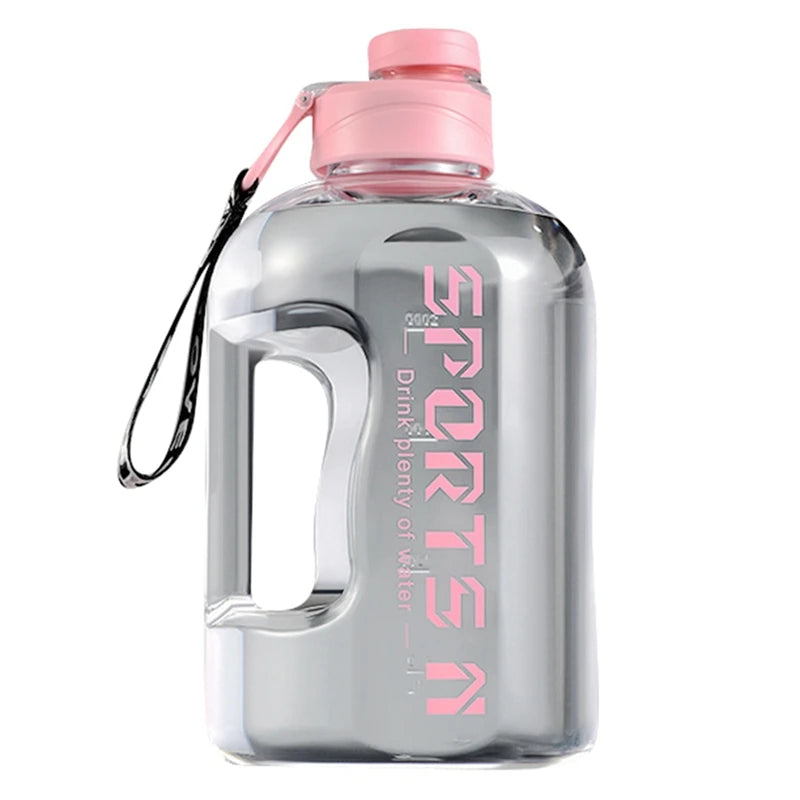 1.7L/2.7L Sports Water Bottle Gym Cycling Cup Portable Large Capacity Water Bottle For Fitness Camping Men Water Kettle