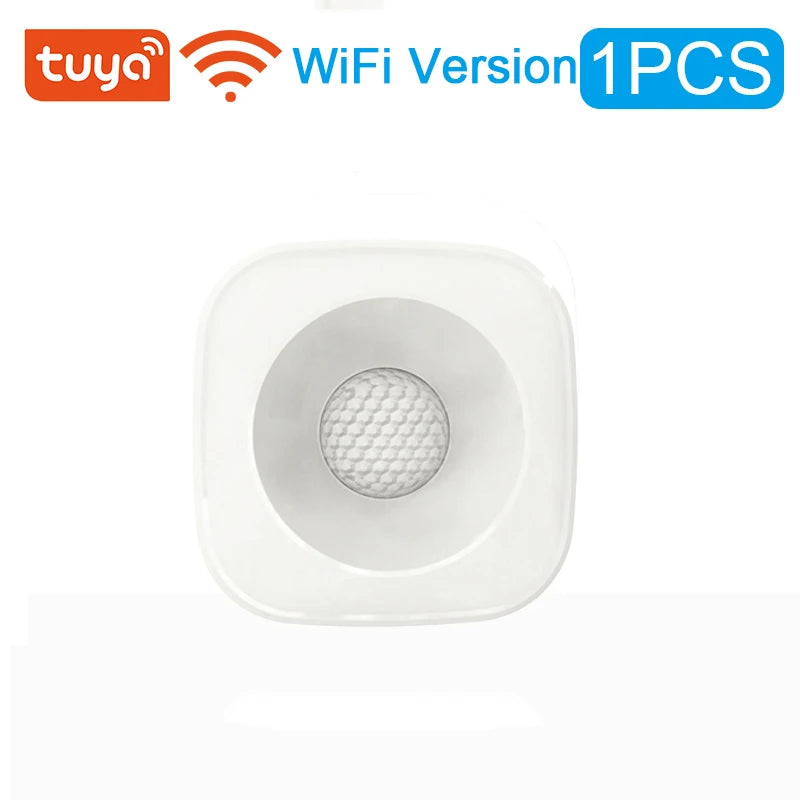 Tuya ZigBee/WiFi PIR Motion Sensor Wireless Infrared Detector Security Burglar Alarm Sensor Smart life APP Control Compatible