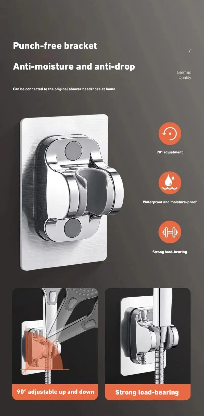 Xiaomi HydroLux Shower Set – 13cm Panel, 3 Modes, Massage & Filtration**