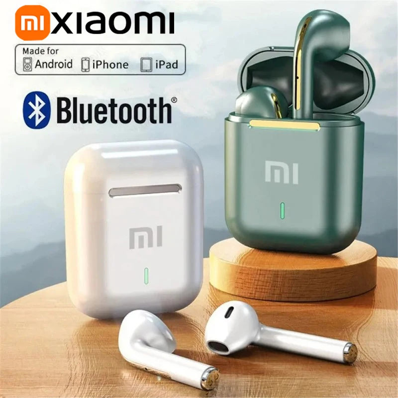 Xiaomi J18 Headset Wireless Earphones Bluetooth Headphones True Stereo Sport Game TWS Earbuds In Ear With Mic Touch NEW For IOS