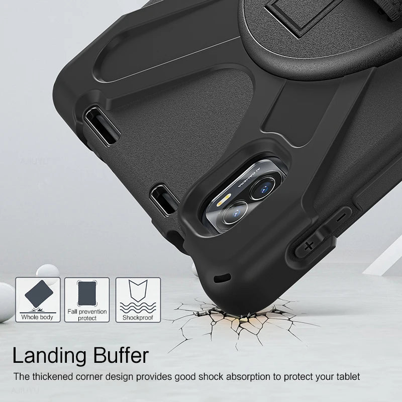 Smart Case For XiaoMi Pad 5 Pro Mi Pad MiPad 5 Tablet 11 Inch 2021 Heavy Duty Rugged Shockproof Case Cover Shell Shoulder Strap