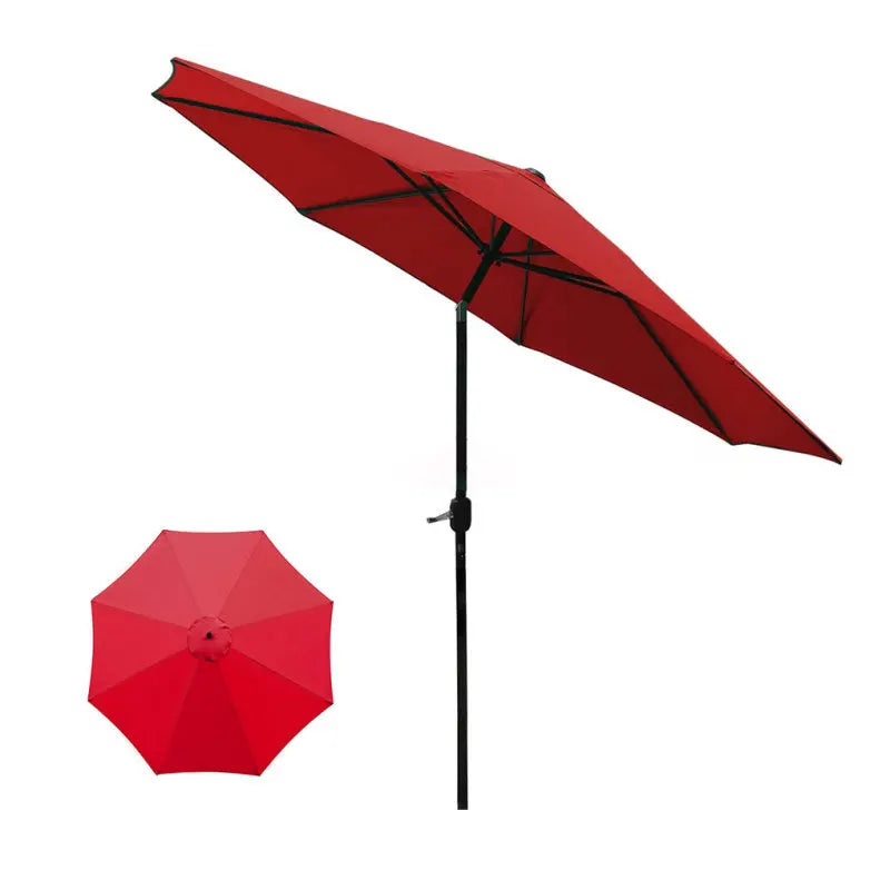 2/2.7/3M Parasol Sunshade Umbrella Cover UV Protection Waterproof Outdoor Canopy Replaceable Cloth Without Stand