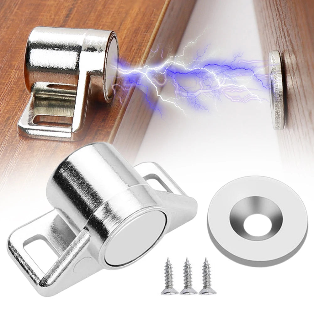 Magnet Cabinet Door Catches Ultra Thin Cupboard Closer Door Stopper Home Furniture Hardware Accessories