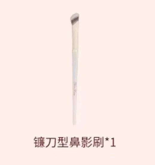 Flower Knows Flat Eyeshadow Brush Nose Shadow Brush Makeup Brush Powder Puff Eye Makeup Tools