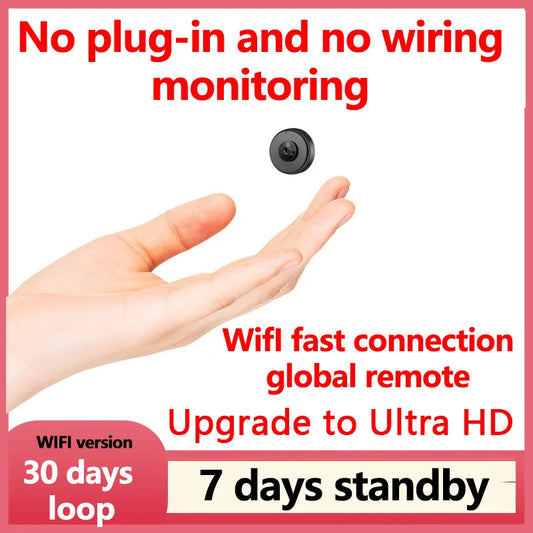 A brand only sells super high-definition small camera wireless monitor home wifi remote mobile phone 360-degree panoramic conversational intercom with voice mini portable photography indoor home set connected to smart plug-in