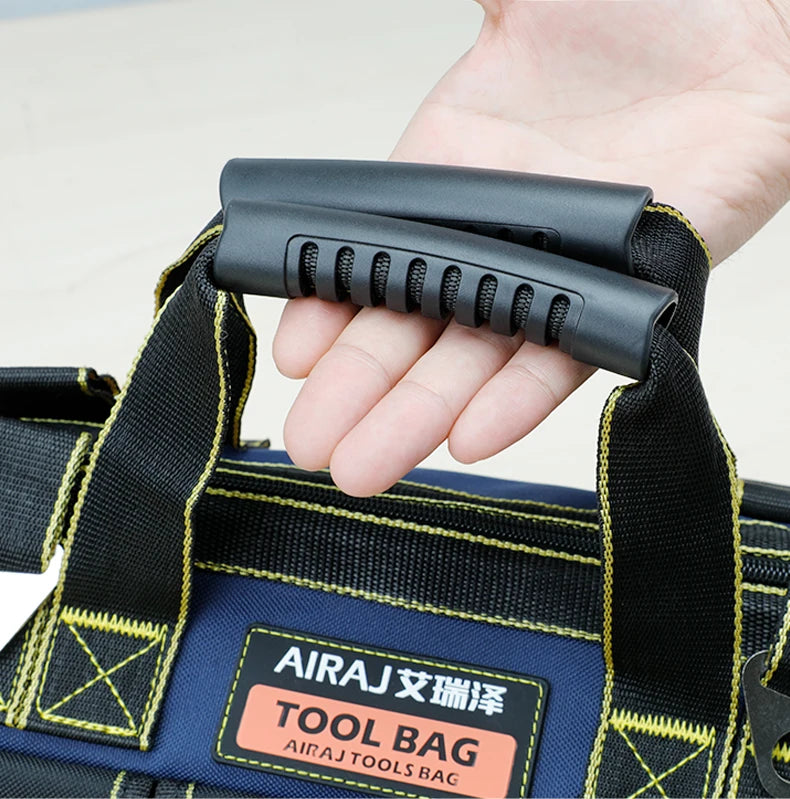 AIRAJ 1680D Multifunctional Tool Bags  Oxford Cloth Electrician Bags Waterproof and Wear-Resistant High Capacity Storage Bags