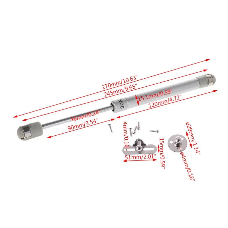 "Cabinet Door Hinge Gas Spring | Hydraulic Strut Prop & Pneumatic Support Rod"