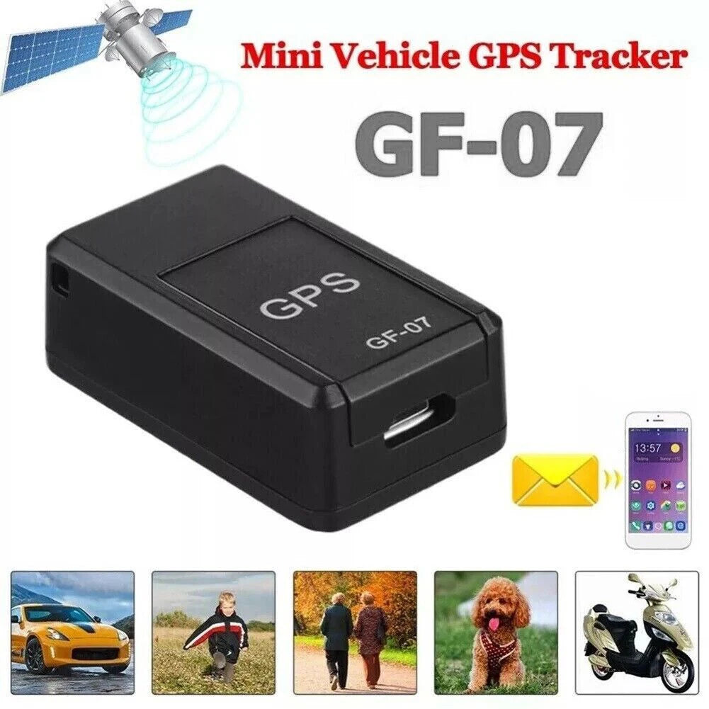 Mini GF-07 GPS Car Tracker Real Time Tracking Anti-Theft lost Pet Locator Magnetic SIM Message Positioner Mini Gps Label