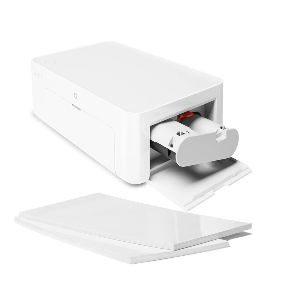 Xiaomi Mijia Mi Photo Printer 6-inch High-Definition Auto Film Multi-size ID Photos Smart Printer Wireless Phone Photo Printer