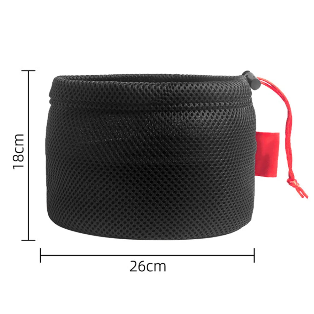 Bag Mesh Bag Mesh Pouch Pot Breathable Camping Lightweight Mesh Bag Storage Bag Various Sizes Anti-collision Bag